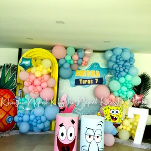 Sponge Bob theme decoration